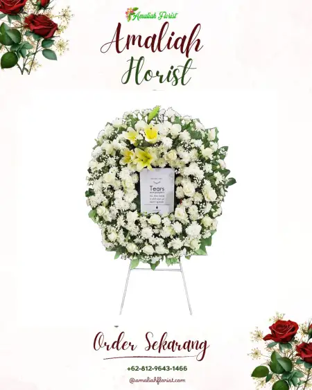 Krans Bunga Duka Bonyokan